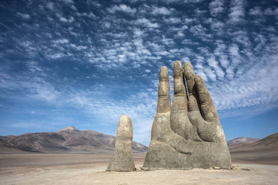 Mano del Desierto, Pustynia Atacama