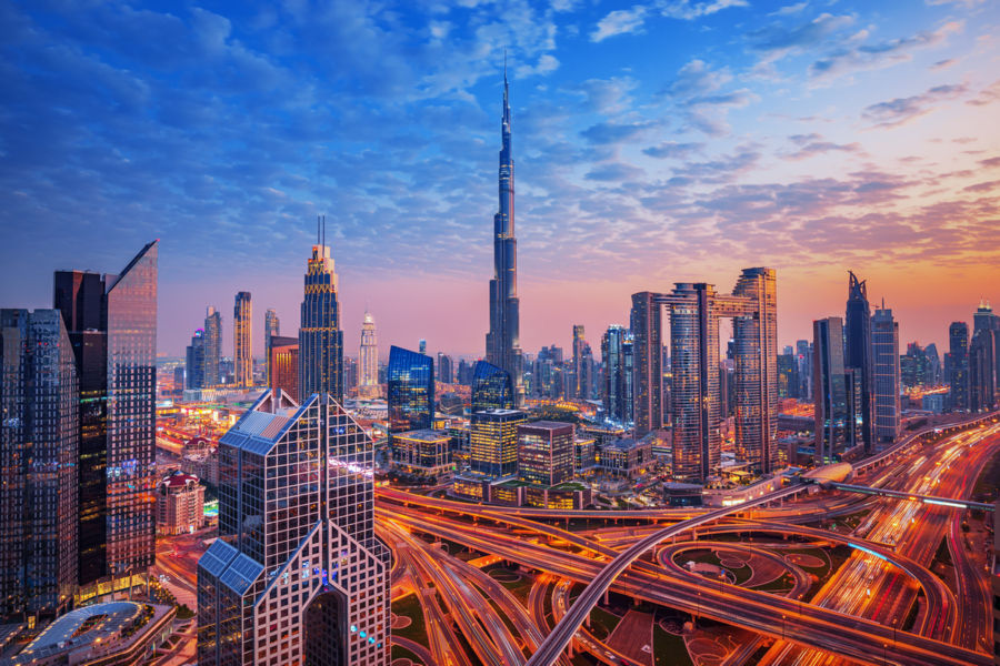 Dubaj - Skyline
