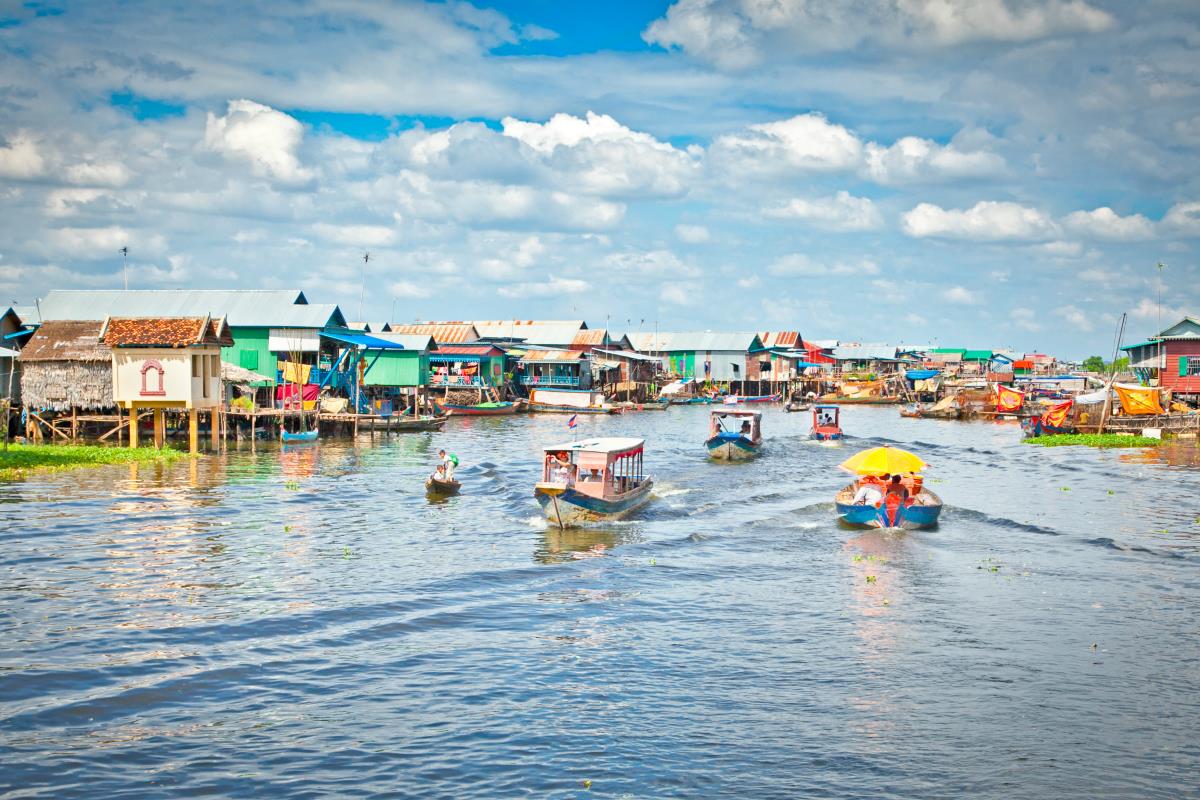 Kambodża – Jezioro Tonle Sap