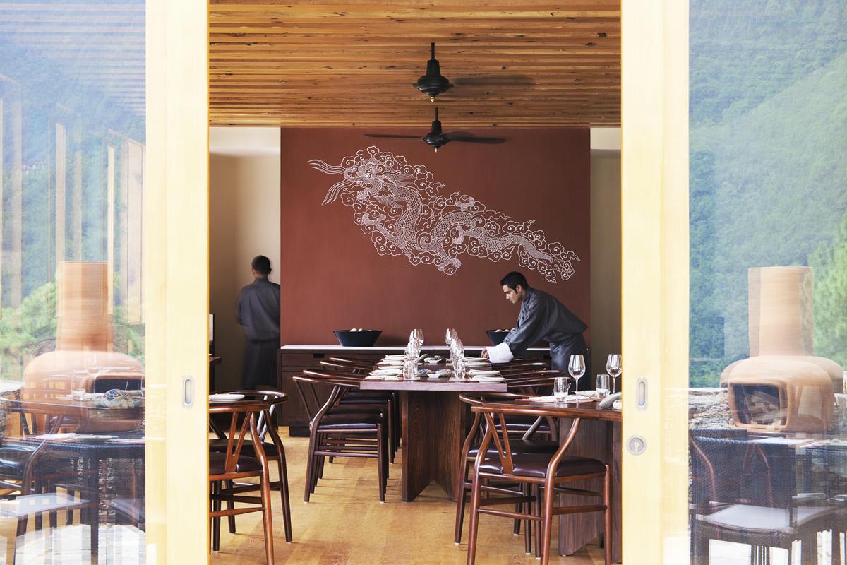 Uma by COMO Punakha – Restauracja