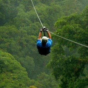 Zip line, Kostaryka