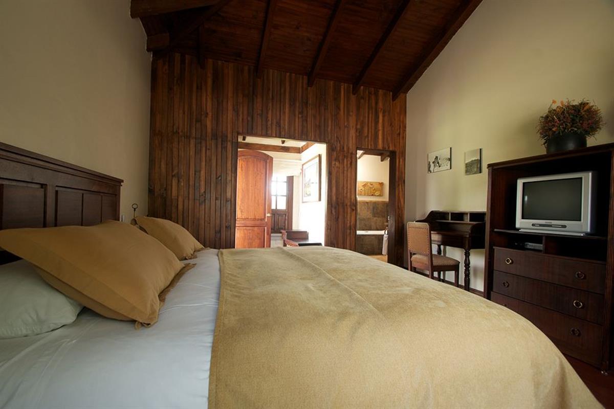 Hacienda Abraspungo – Pokój z podwójnym łóżkiem