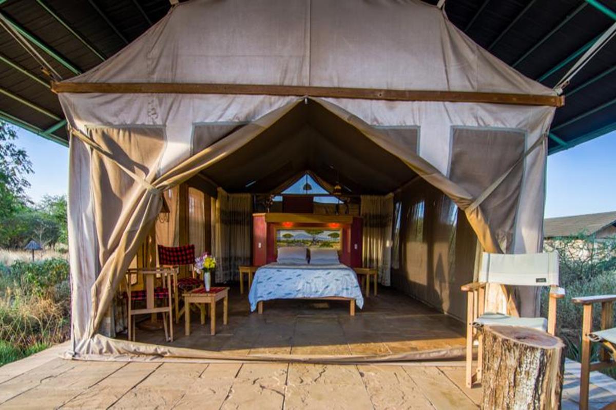 Sentrim Amboseli Lodge – Pokój dwuosobowy z widokiem na góry
