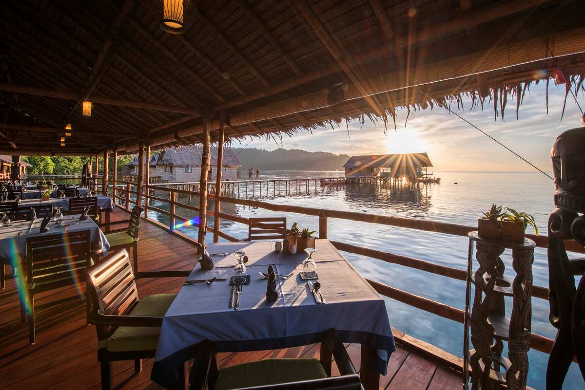 Papua Paradise Eco Resort – Restauracja