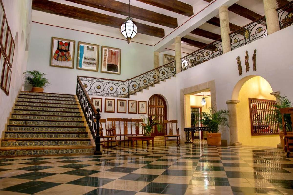 Hacienda Uxmal – Lobby