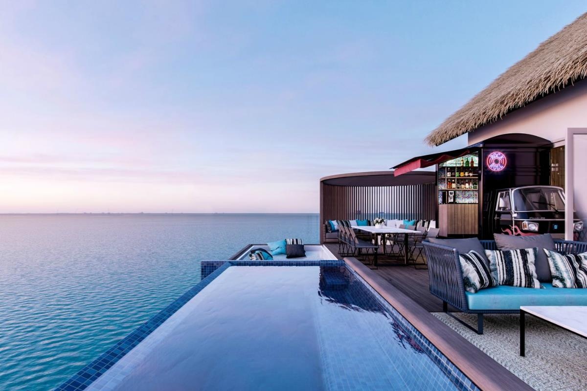Hard Rock Maldives – Willa na wodzie z basenem