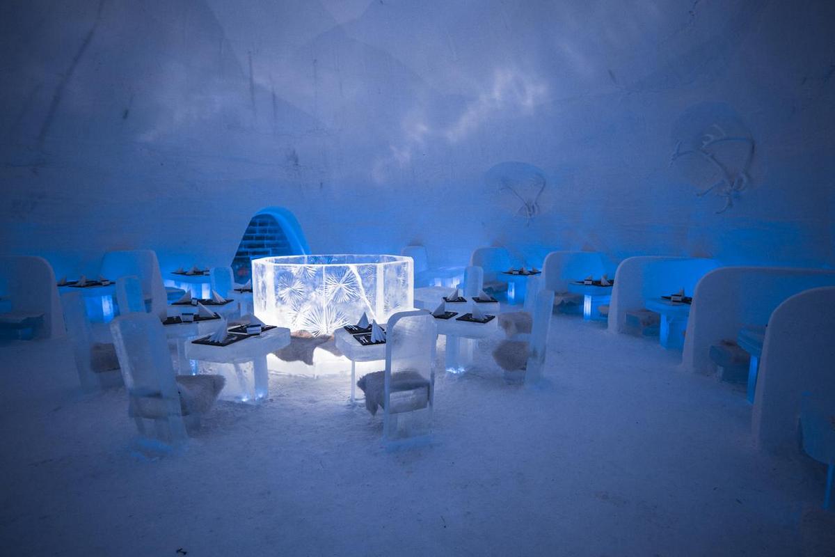 SnowVillage – Restauracja w Pałacu Lodowym