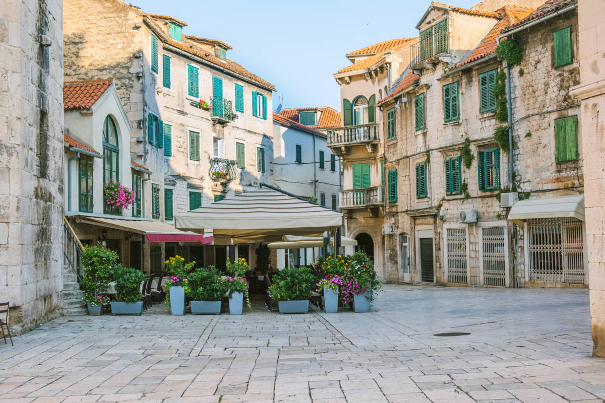 Split – uliczki starego miasta