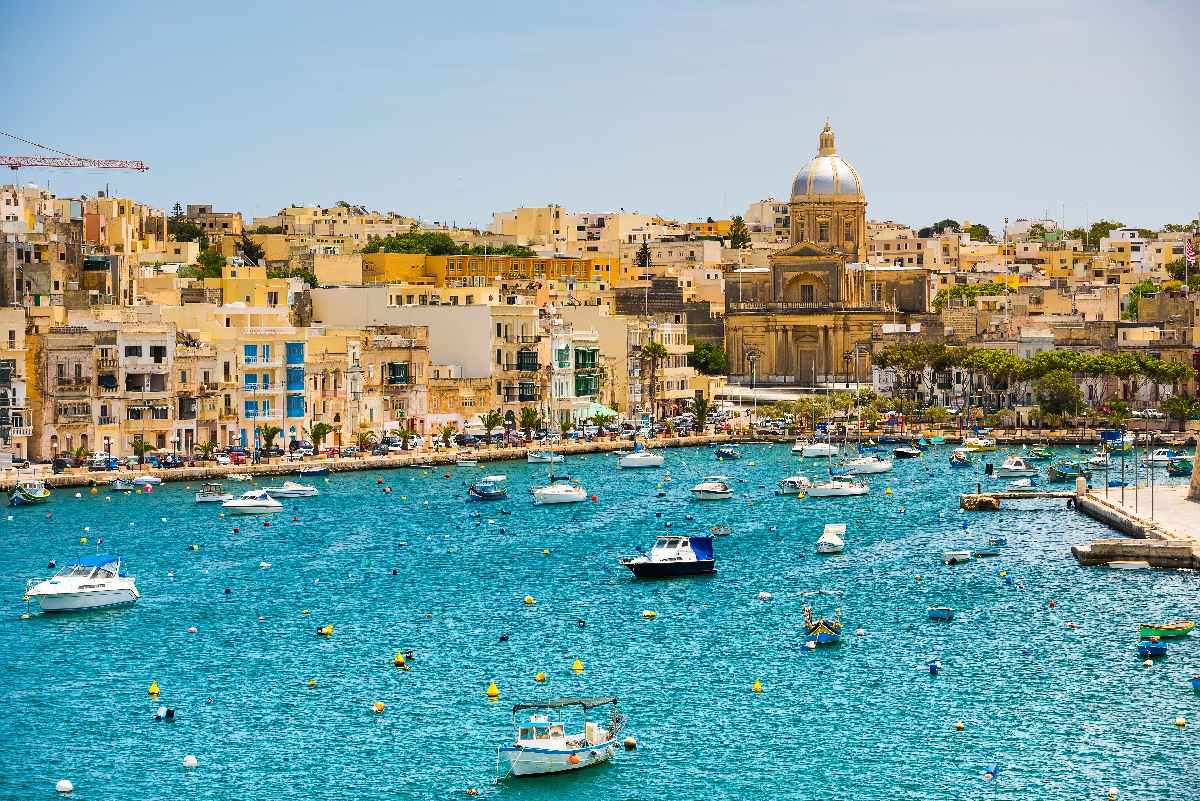 Valletta – Widok na Katedrę św. Jana