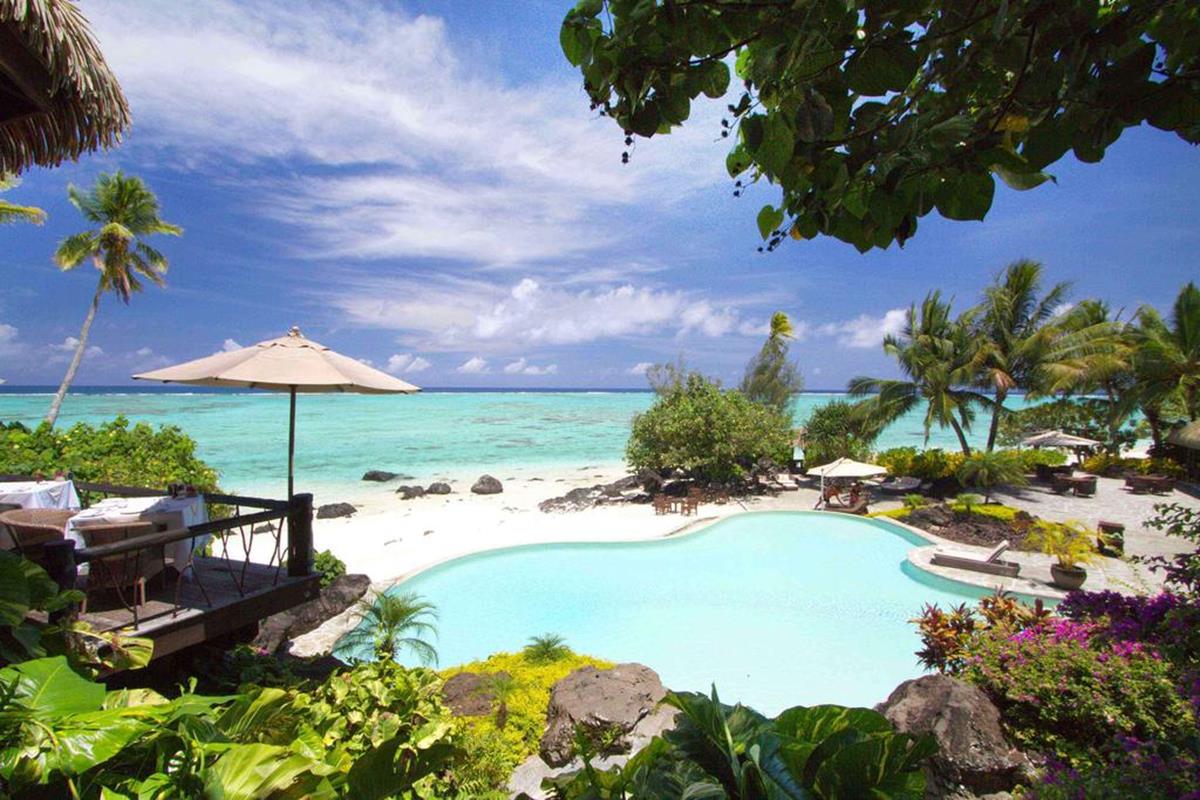 Pacific Resort Aitutaki – Basen