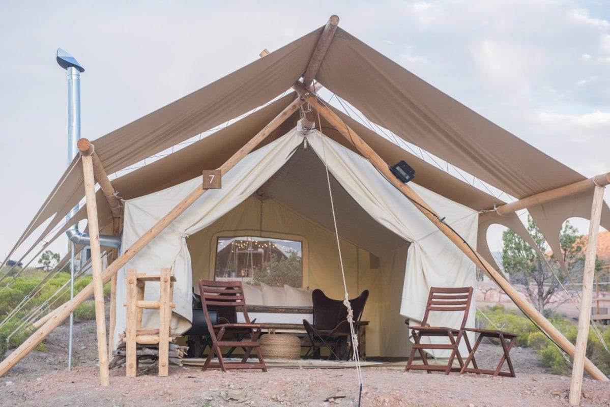 Under Canvas Glamp – Safari Tent