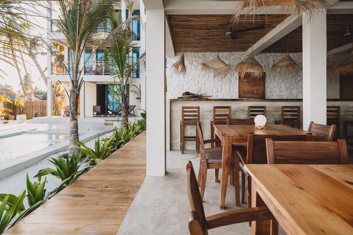Passion Boutique Zanzibar – Restauracja