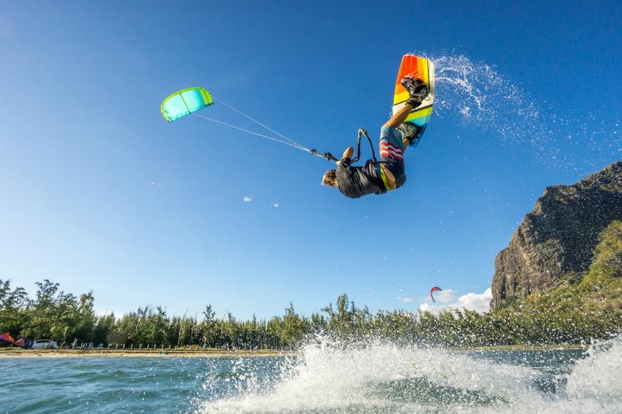 Mauritius, kitesurfing