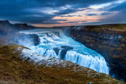 Złoty Krąg - wodospad Gulfoss
