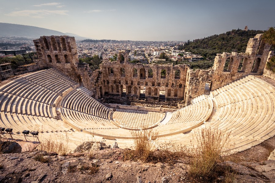 Ateny – Odeon Heroda Attyka