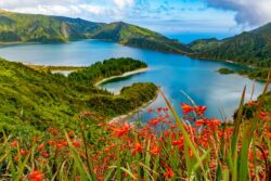 Portugalia, Azory – Lagoa do Fogo