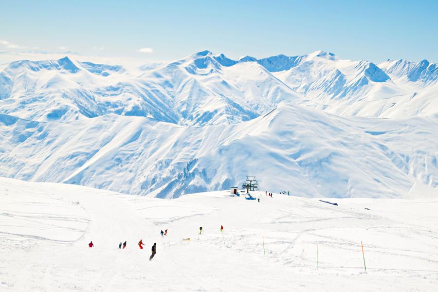 Gudauri, the most famous Georgian ski resort