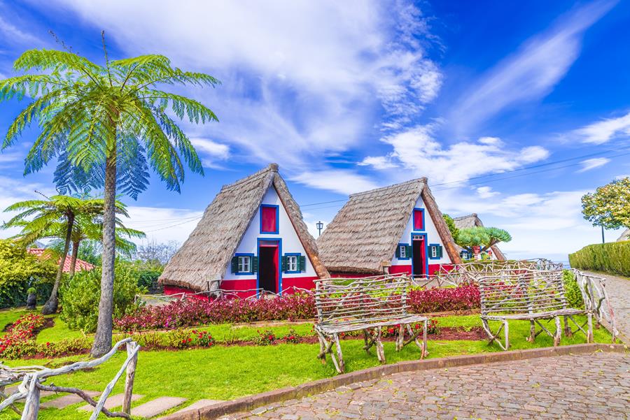 Madeira – Traditional houses in Santana